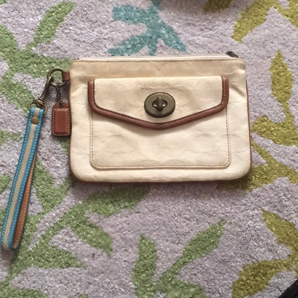 Coach wristlet